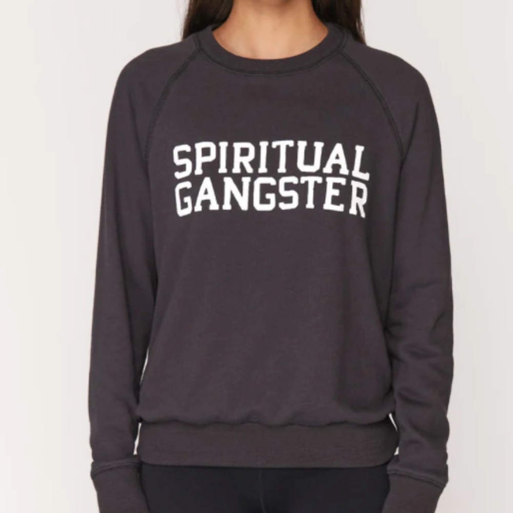 Old School Sweatshirt - Vintage Black